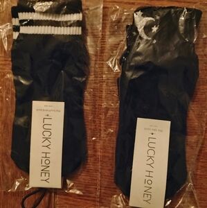 Lucky Honey grip socks